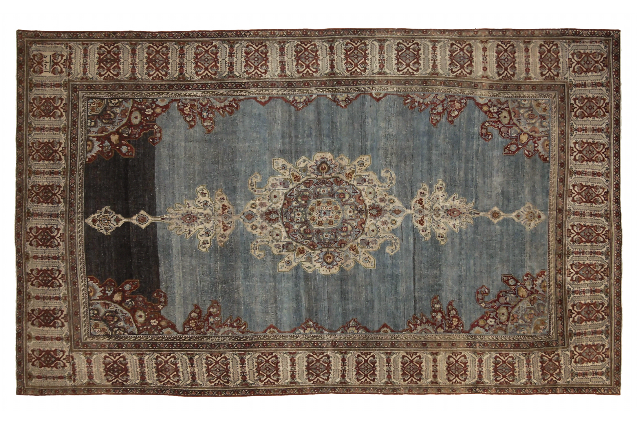 Antique Persian Malayer Traditional Rug 89723