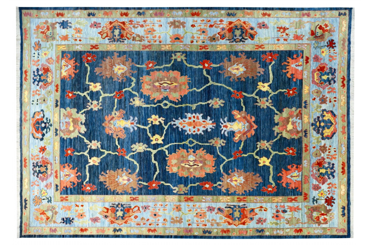 Persian Oushak Traditional Rug 89958