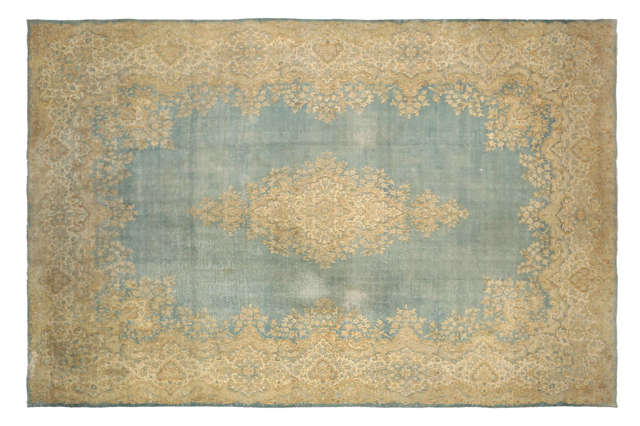 Antique Persian Kerman Traditional Rug 89988