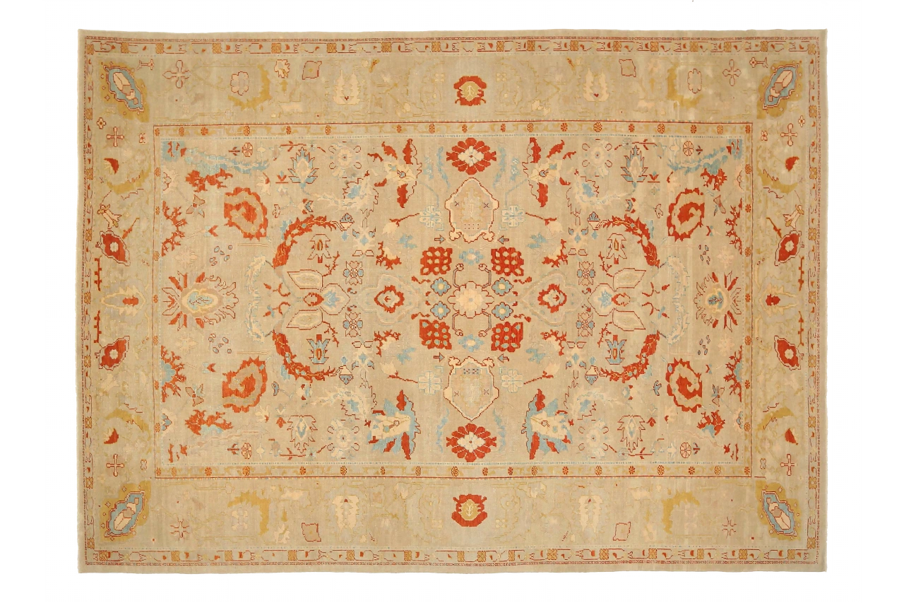 Turkey Oushak Tribal Rug 90005