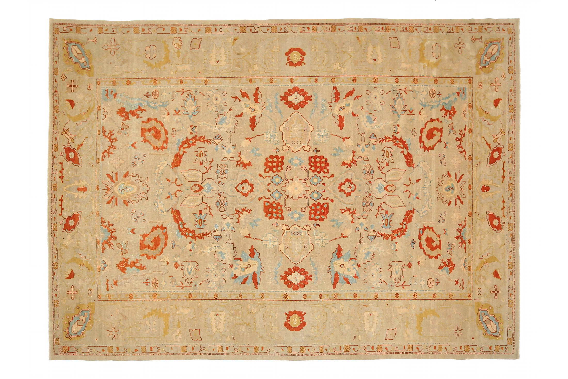 Turkey Oushak Tribal Rug 90005