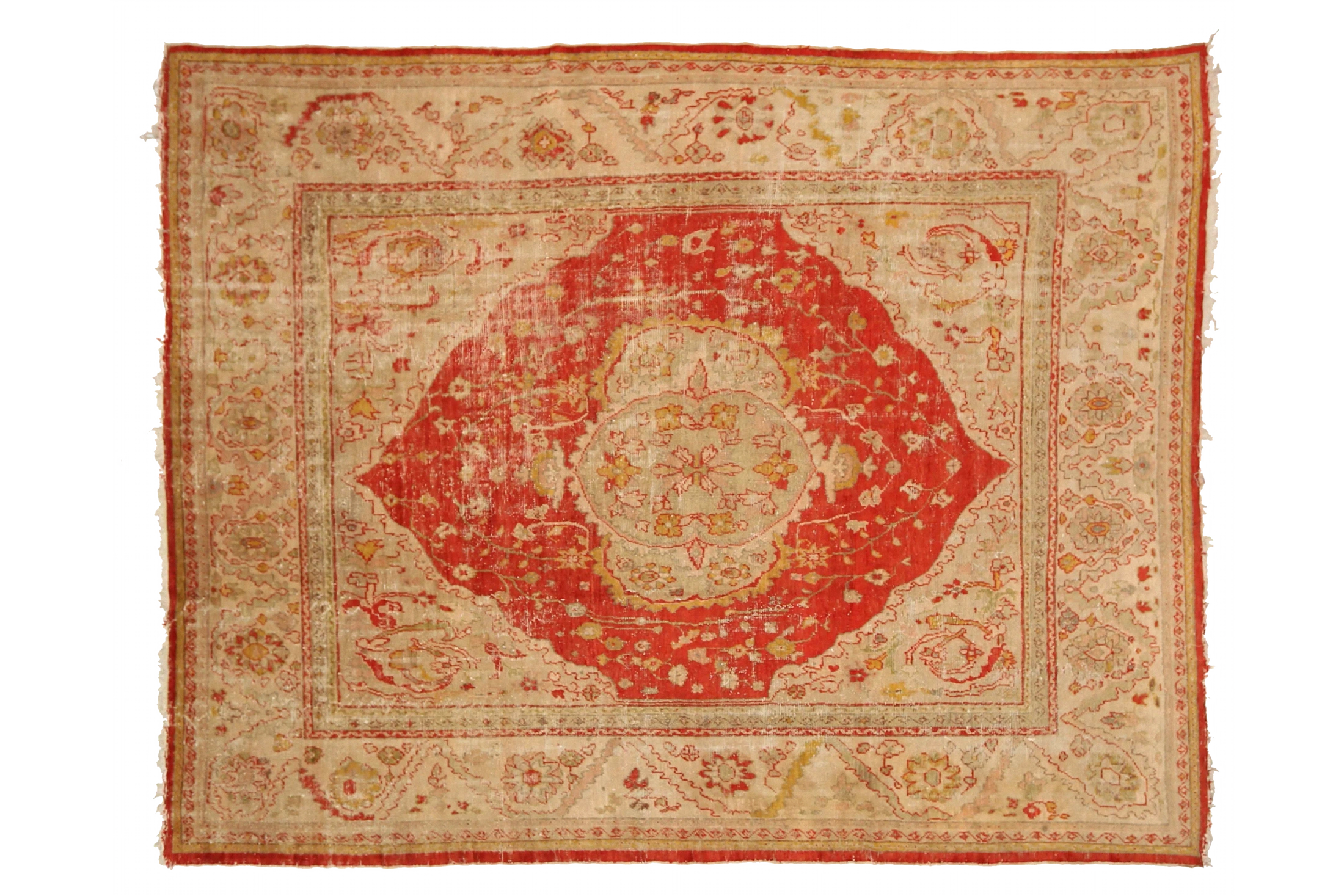 Antique Persian Sultanabad Traditional Rug 90009