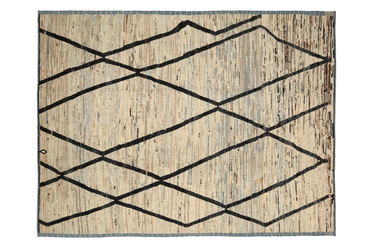 Afghanistan Moroccan Tribal Rug 90462