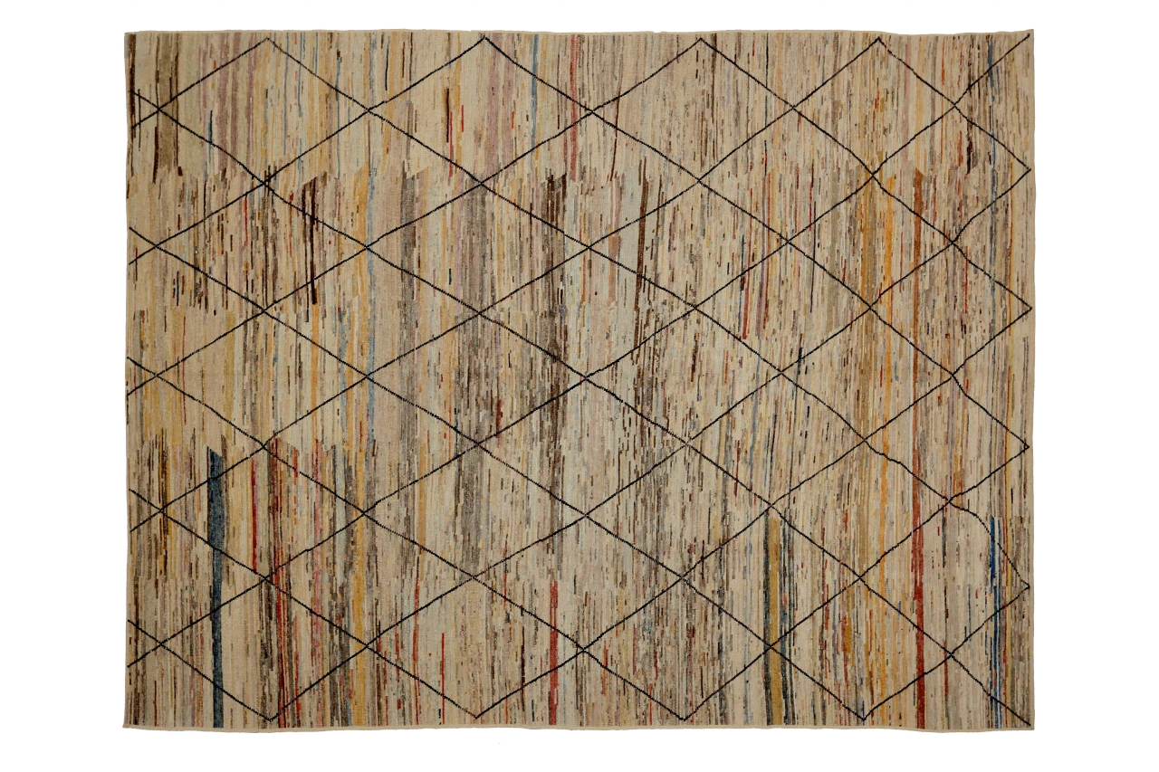 Afghanistan Moroccan Tribal Rug 90514