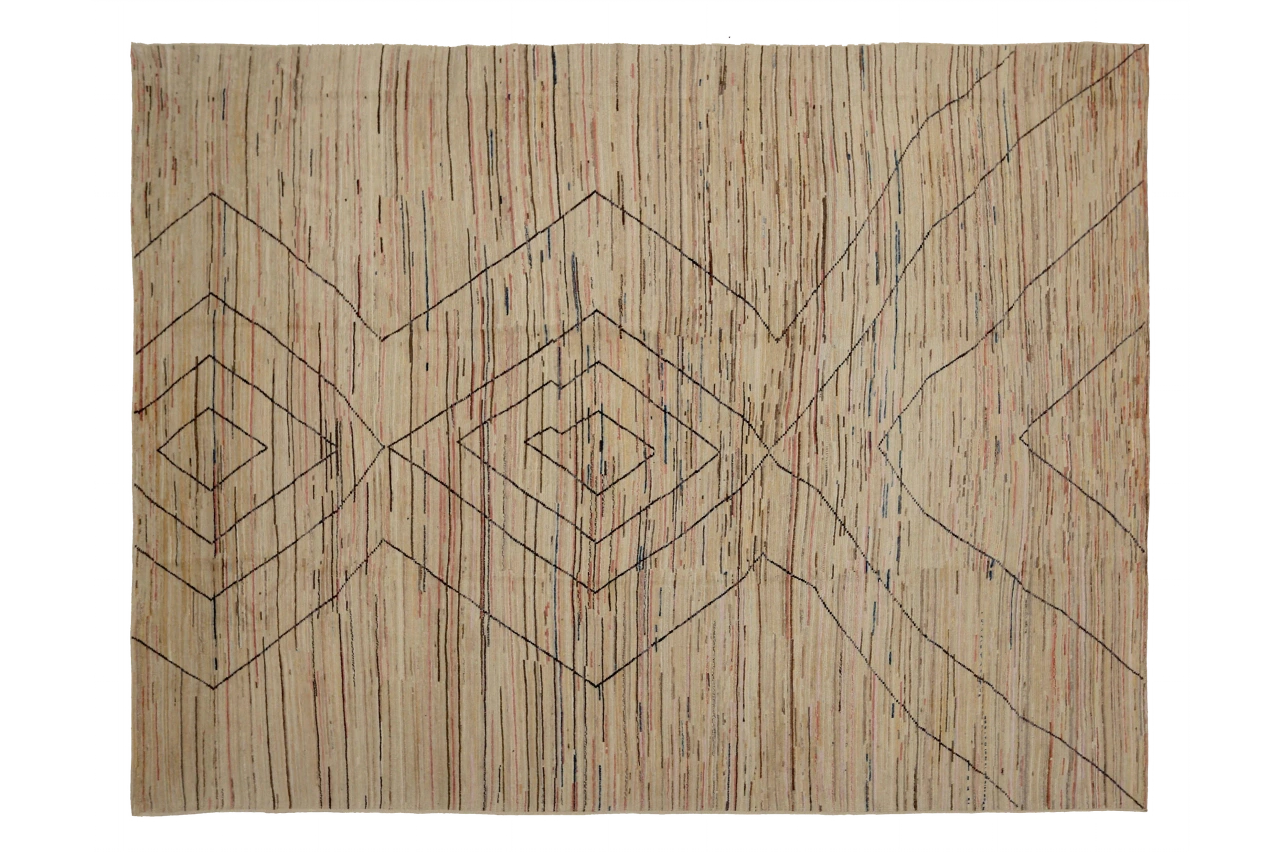 Afghanistan Moroccan Tribal Rug 90551