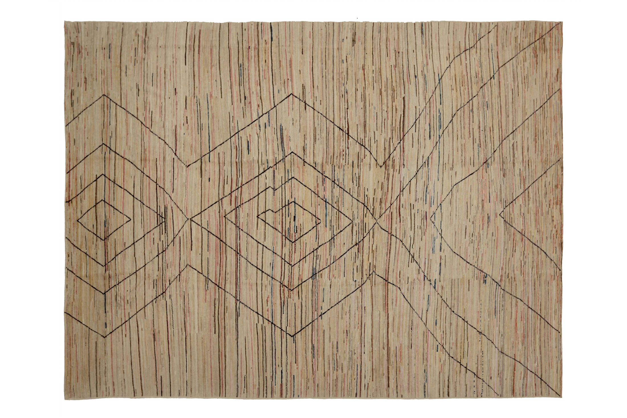 Afghanistan Moroccan Tribal Rug 90551