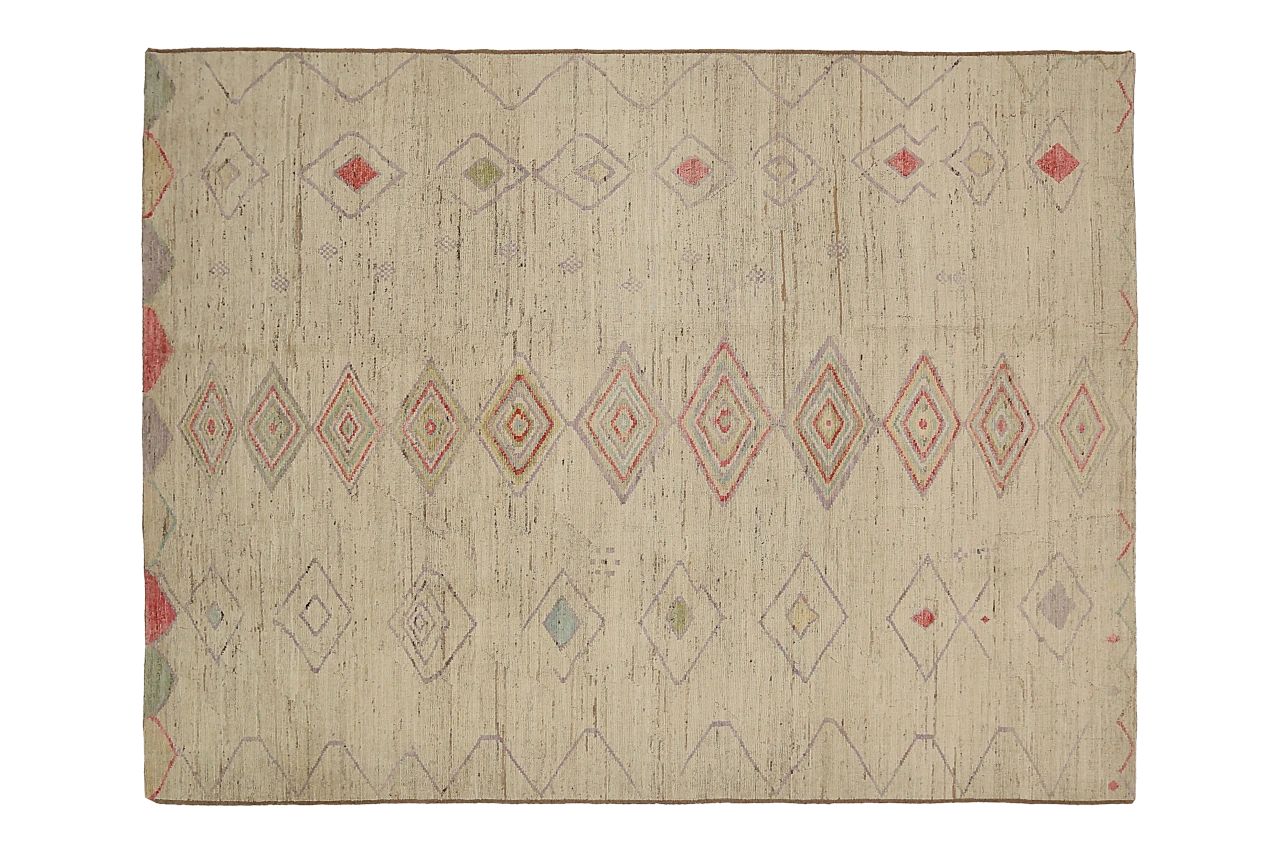 Afghanistan Moroccan Tribal Rug 90566