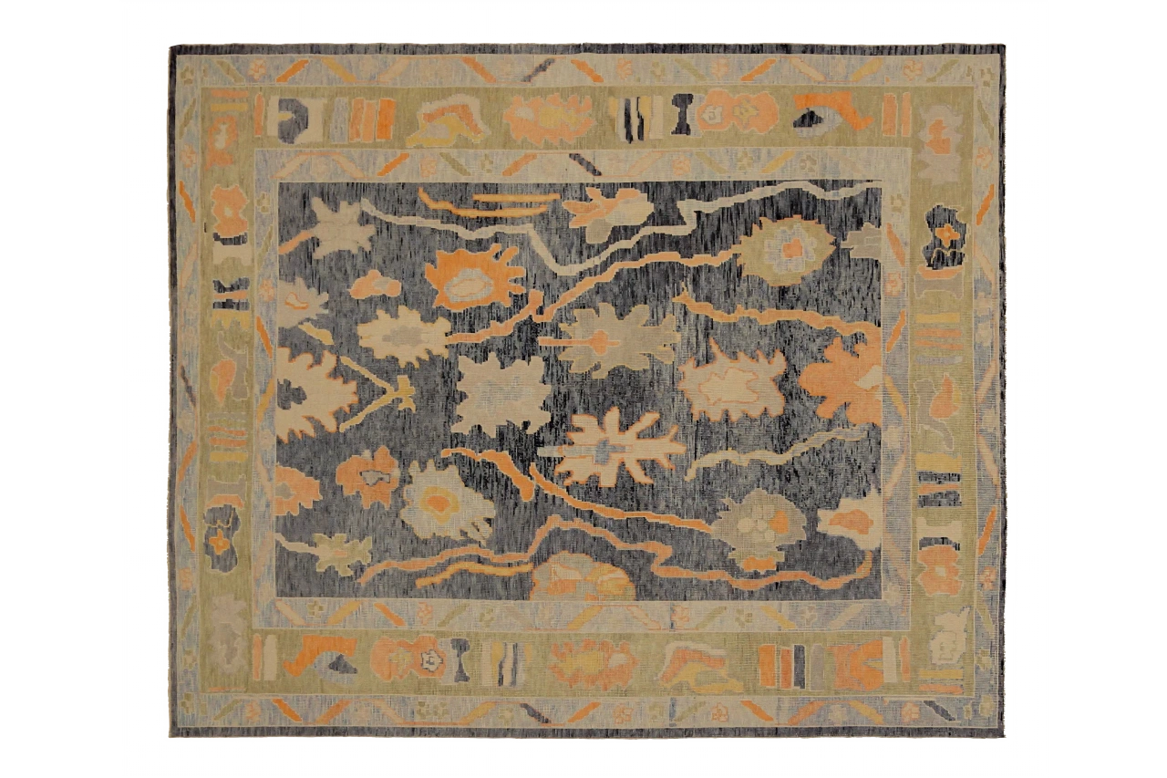 Turkey Oushak Tribal Rug 90662