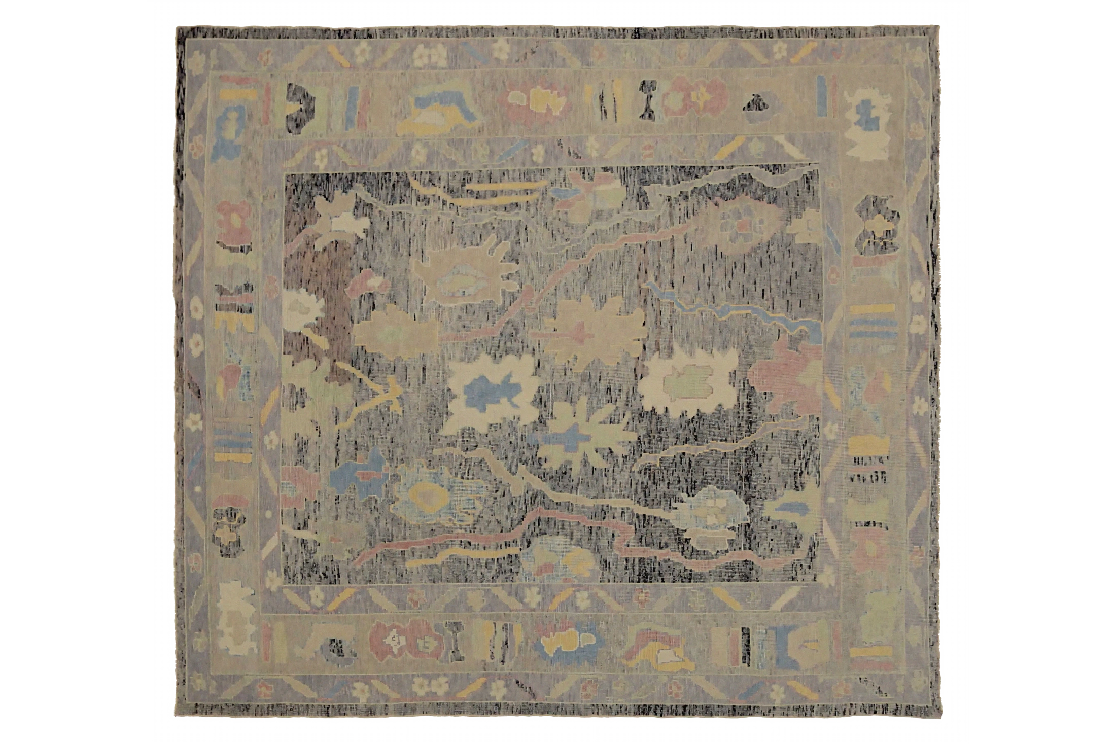 Turkey Oushak Tribal Rug 90663