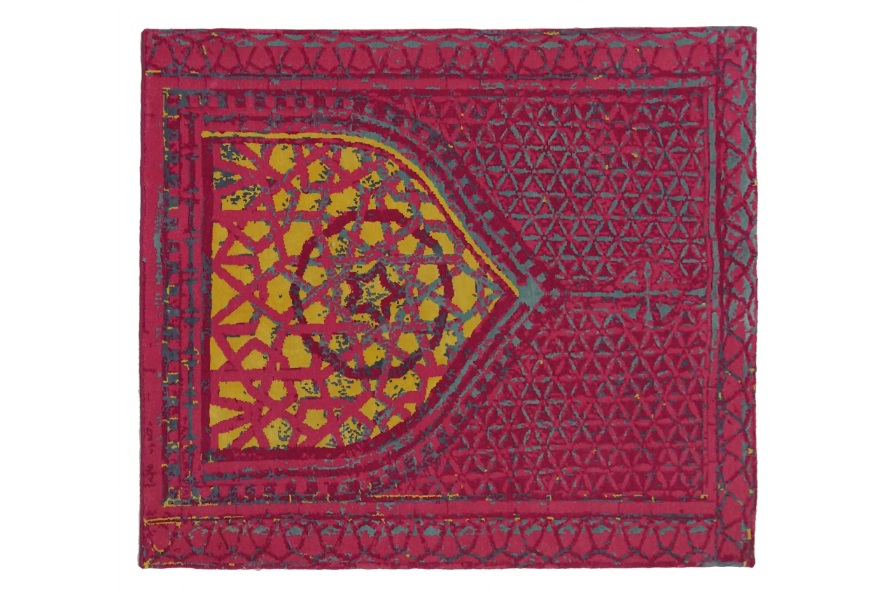 India Contemporary Rug 90668