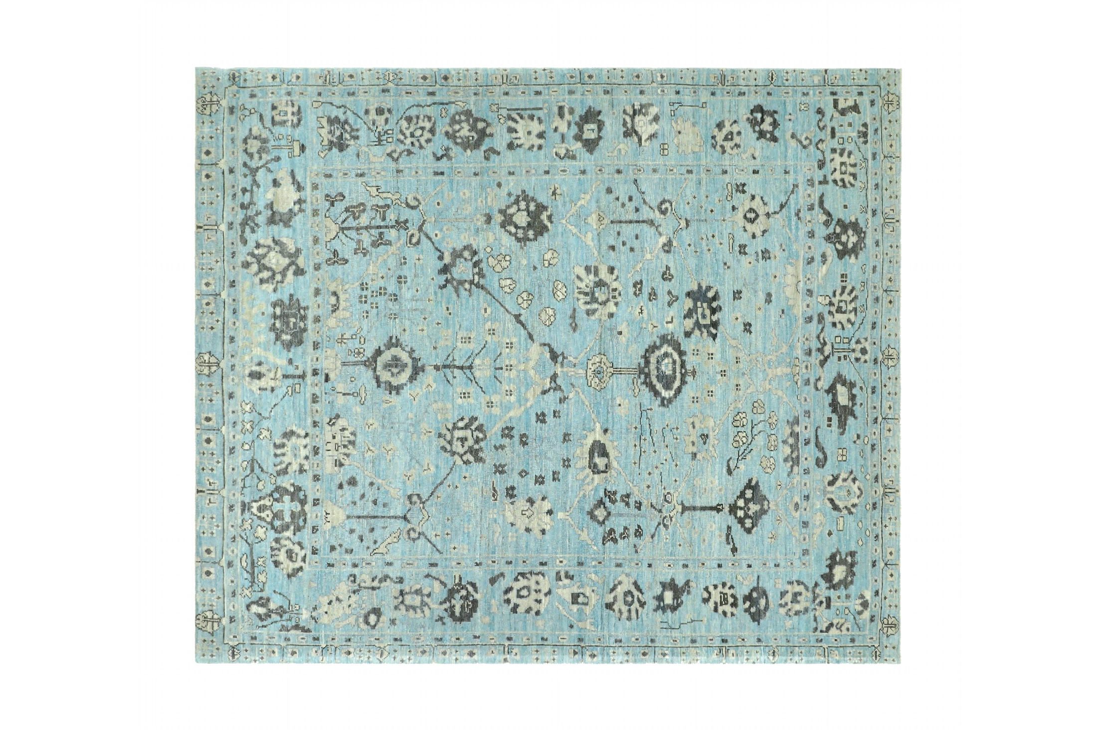 Turkey Oushak Tribal Rug 90685