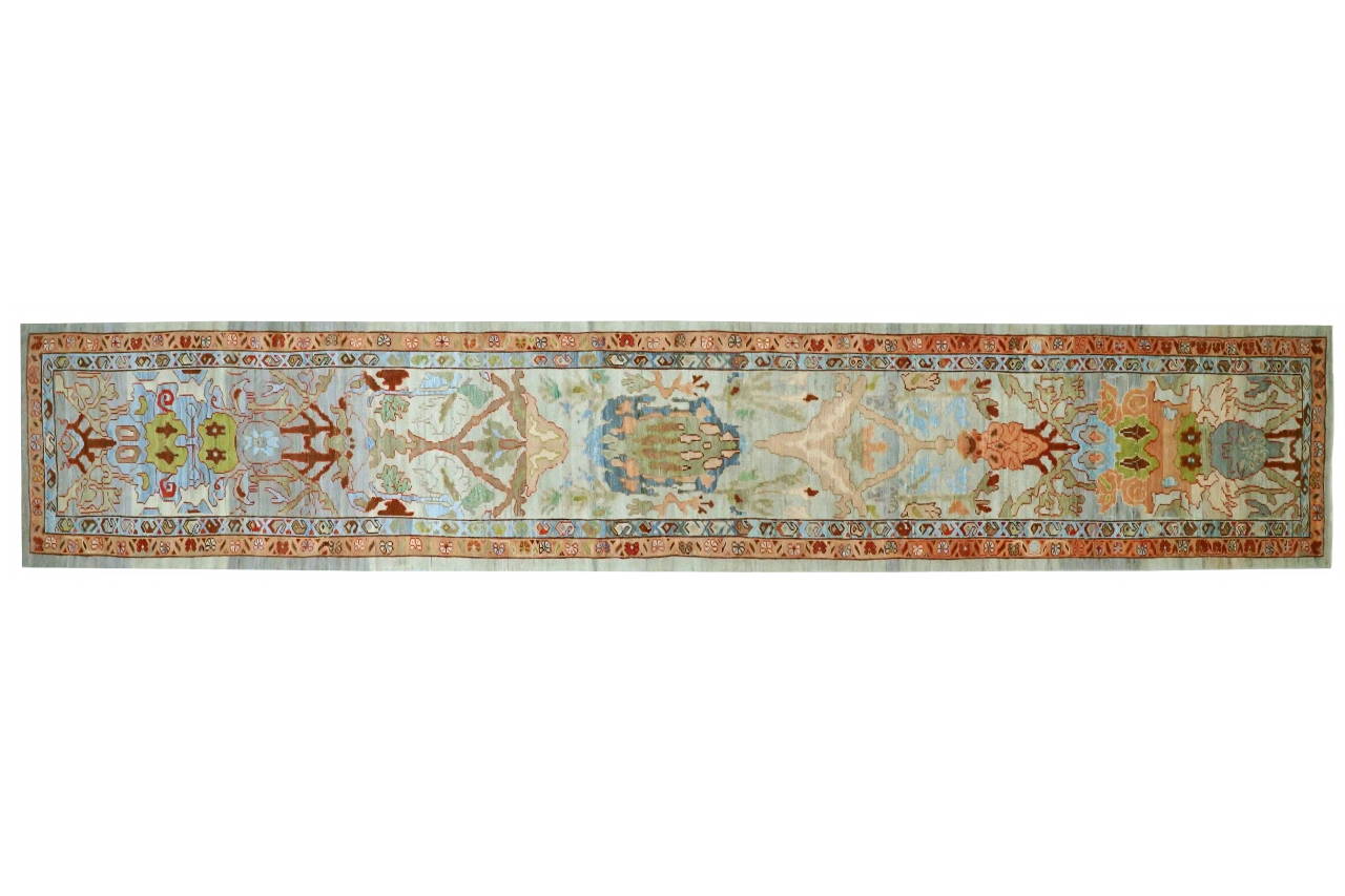 Turkey Oushak Tribal Rug 90695