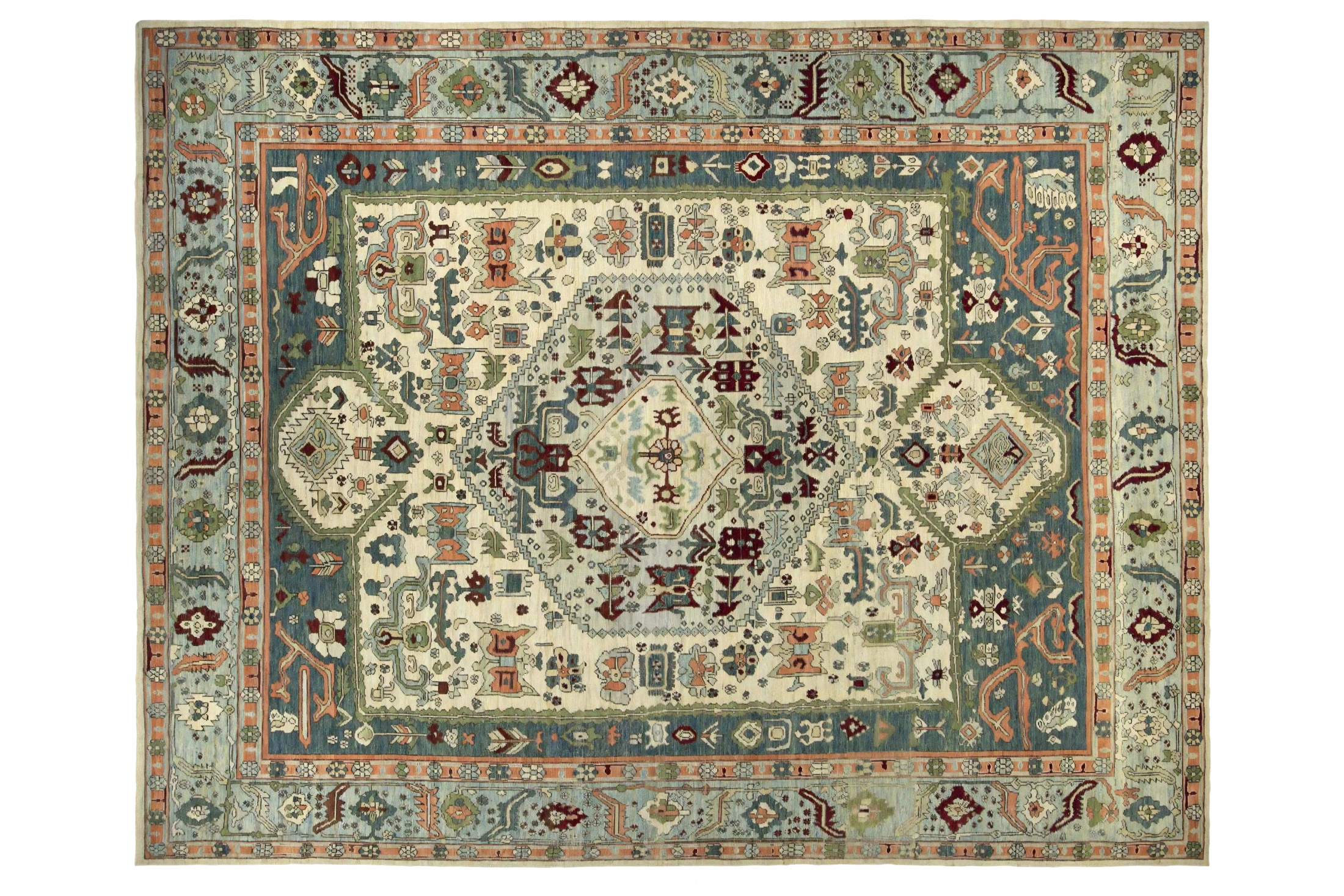 Turkey Oushak Tribal Rug 90697
