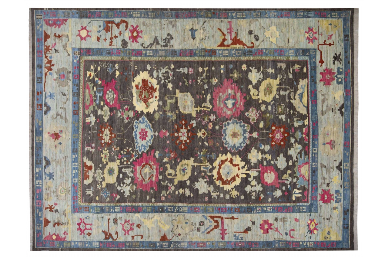 Turkey Oushak Tribal Rug 90707