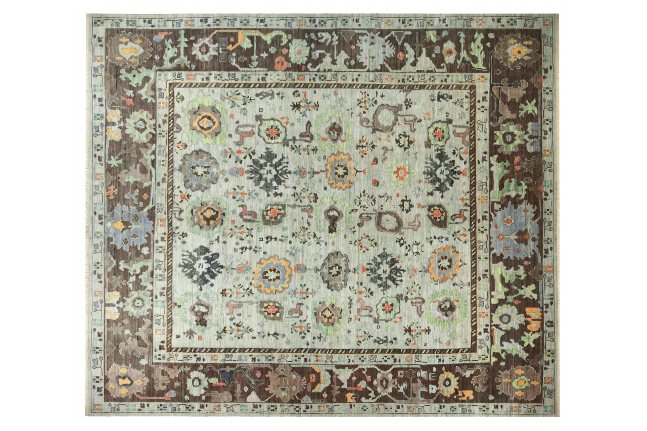 Turkey Oushak Tribal Rug 90712