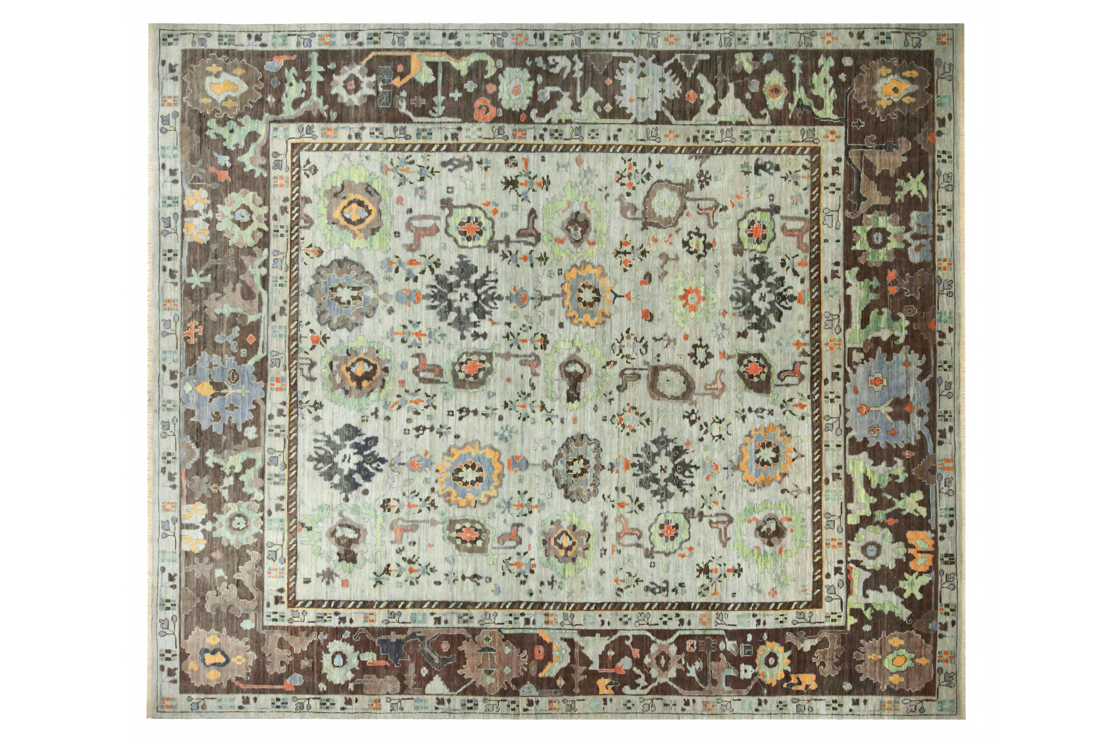 Turkey Oushak Tribal Rug 90712