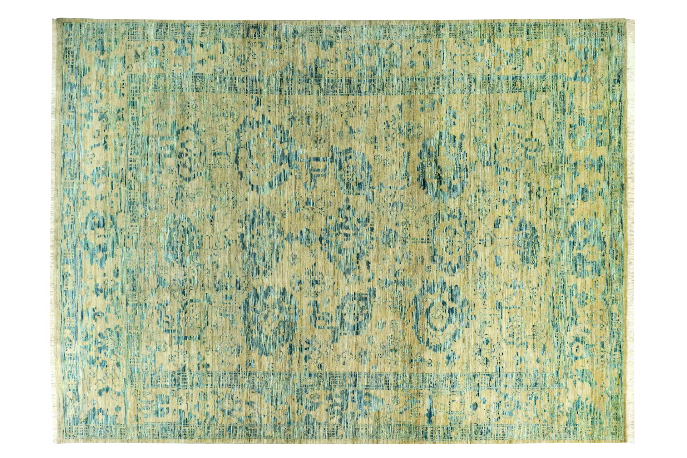 Turkey Oushak Tribal Rug 90715
