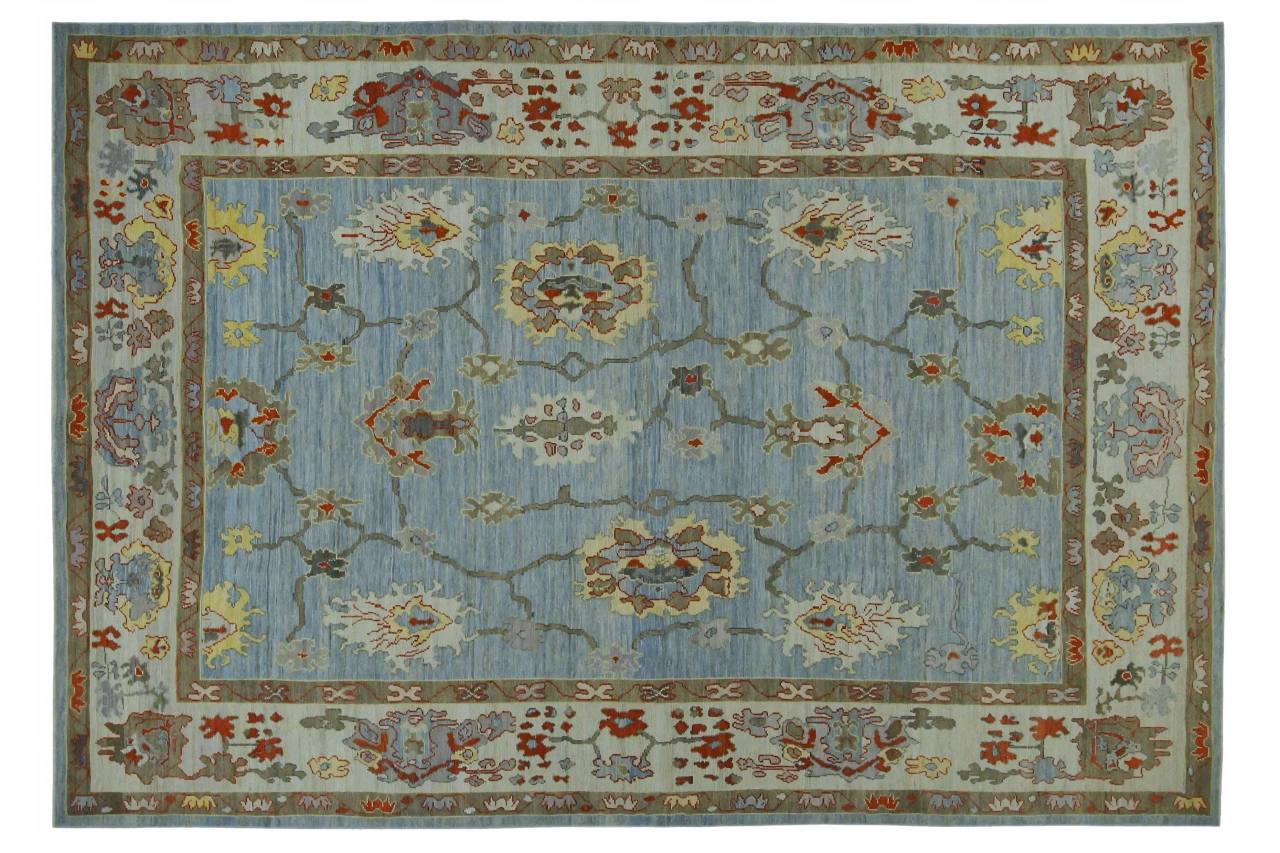 Turkey Oushak Tribal Rug 90719