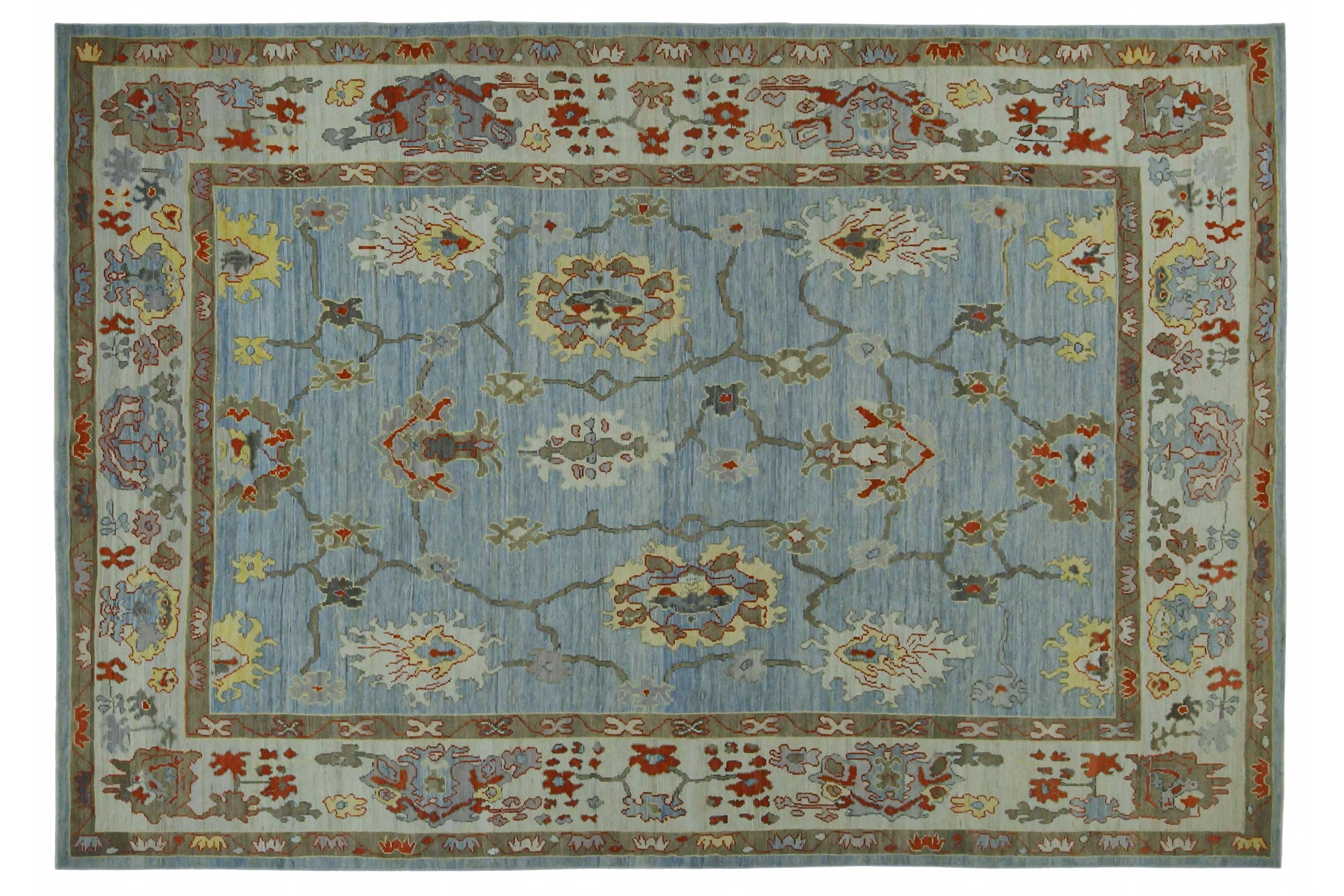 Turkey Oushak Tribal Rug 90719