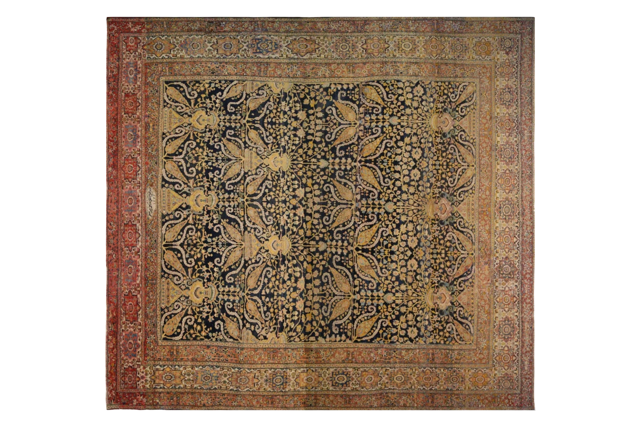Antique Persian Transitional Rug 91940