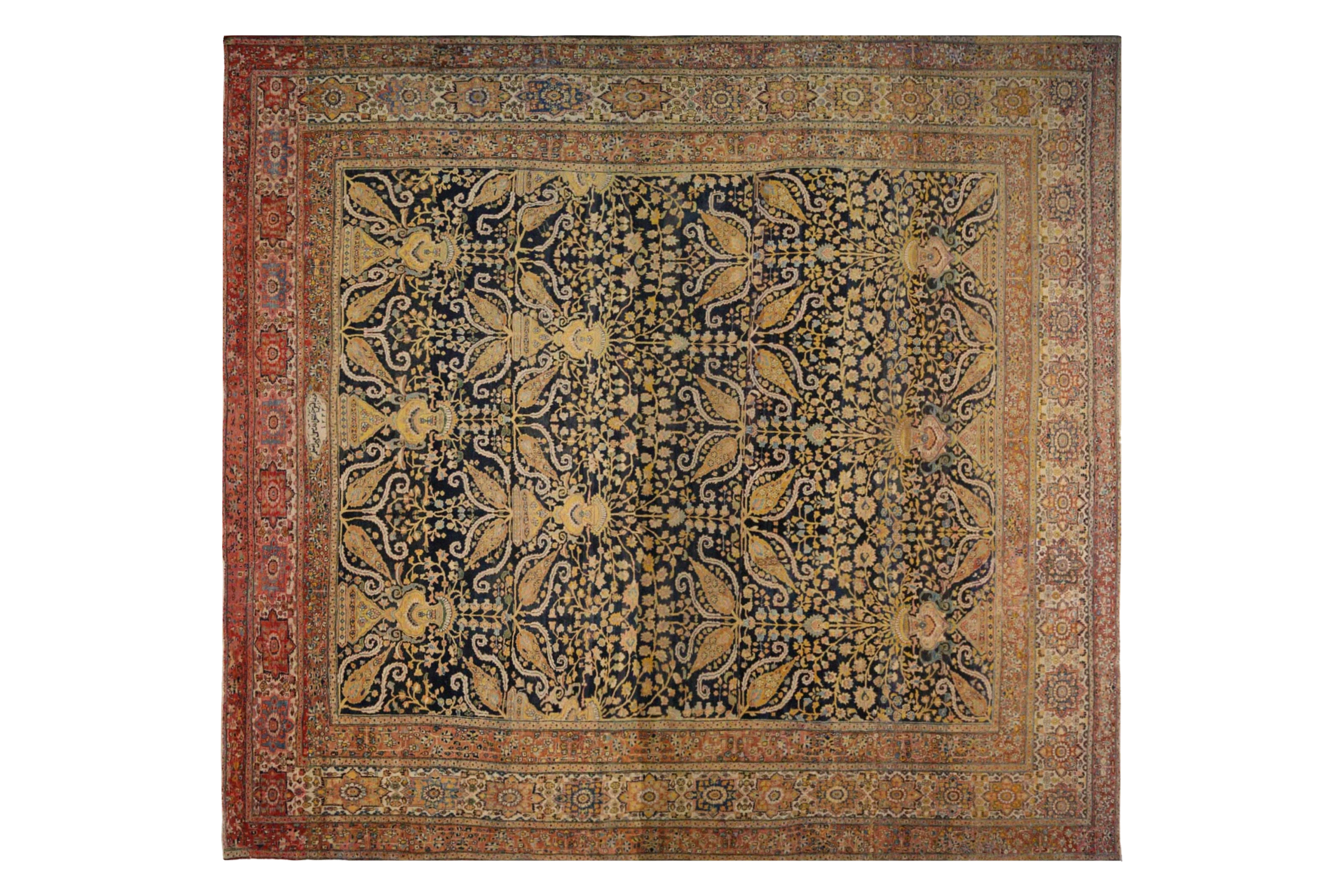 Antique Persian Transitional Rug 91940