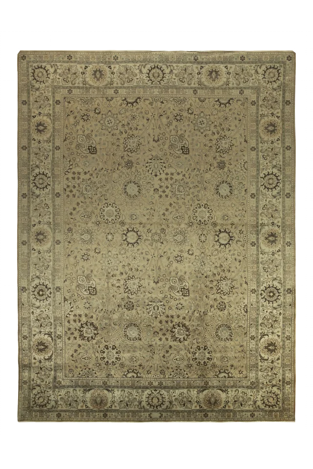 Vintage Turkey Oushak Traditional Rug 10047