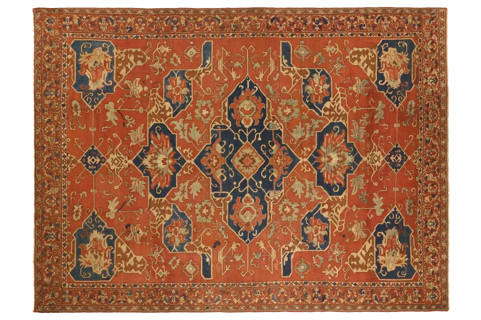 Vintage Turkey Oushak Traditional Rug 10315 | Arsin Rug Gallery