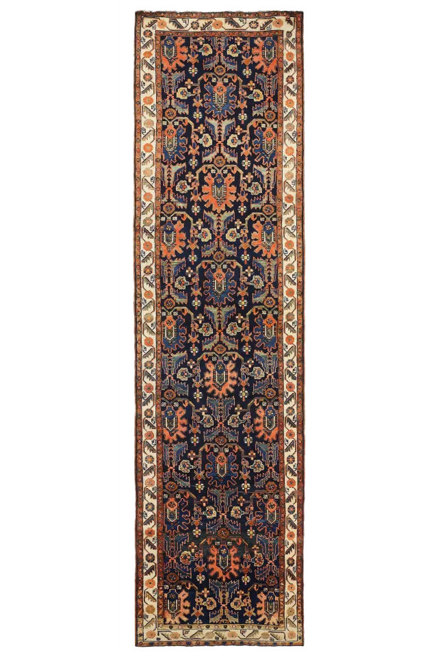 Vintage Persian Malayer Traditional Rug 10348