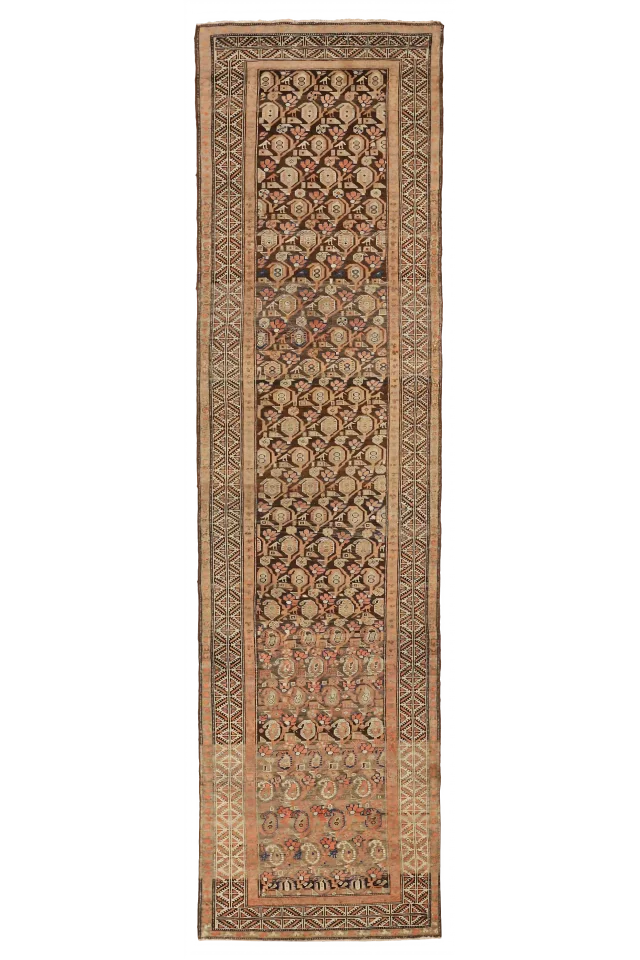 Vintage Persian Malayer Traditional Rug 10373