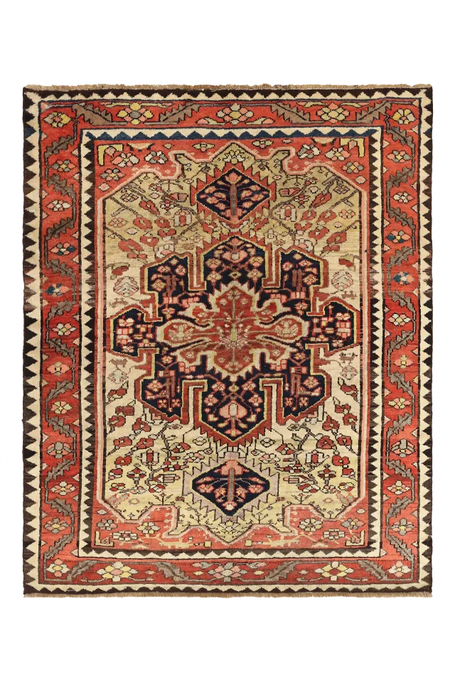 Vintage Persian Hamadan Traditional Rug 10380