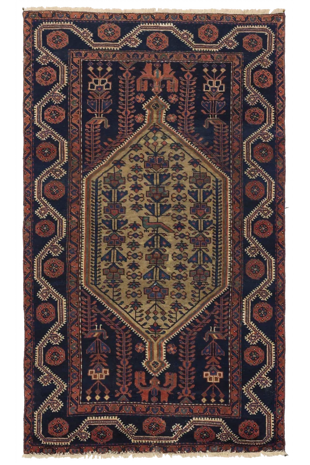 Vintage Persian Hamadan Traditional Rug 10388