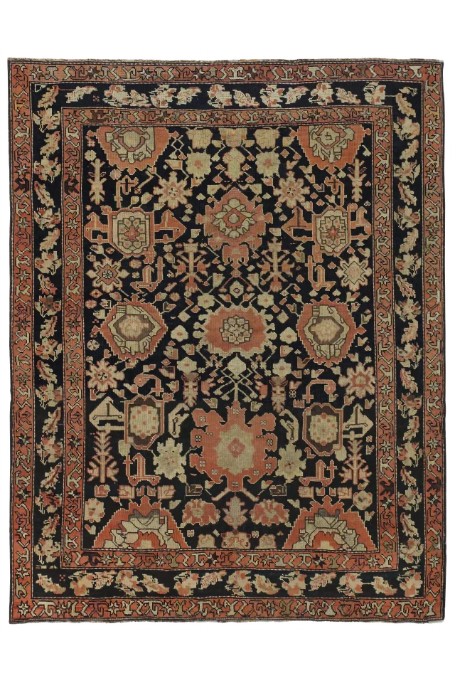 Vintage Russia Karabagh Traditional Rug 10468