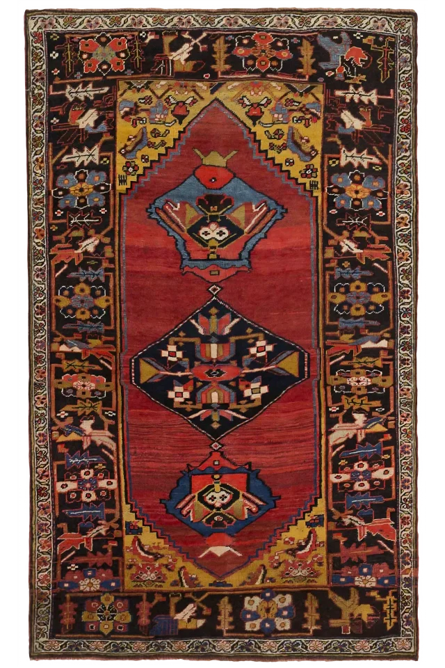 Persian Bijar Traditional Rug 10513