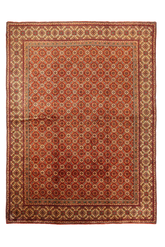 Vintage Persian Sarouk Traditional Rug 10531