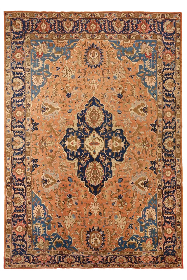 Antique Persian Tabriz Traditional Rug 10803