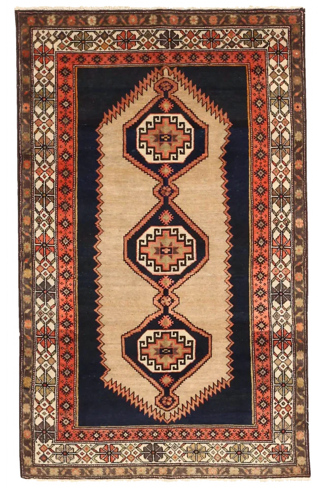 Antique Persian Transitional Rug 10830
