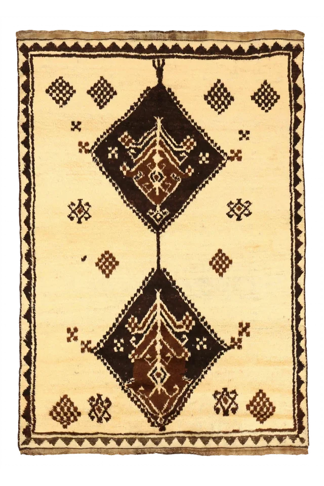 Antique Persian Gabbeh Tribal Rug 10838