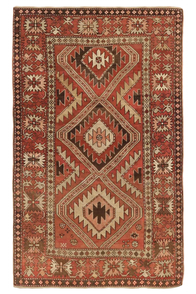 Antique Russia Kazakhstan Traditional Rug 11000