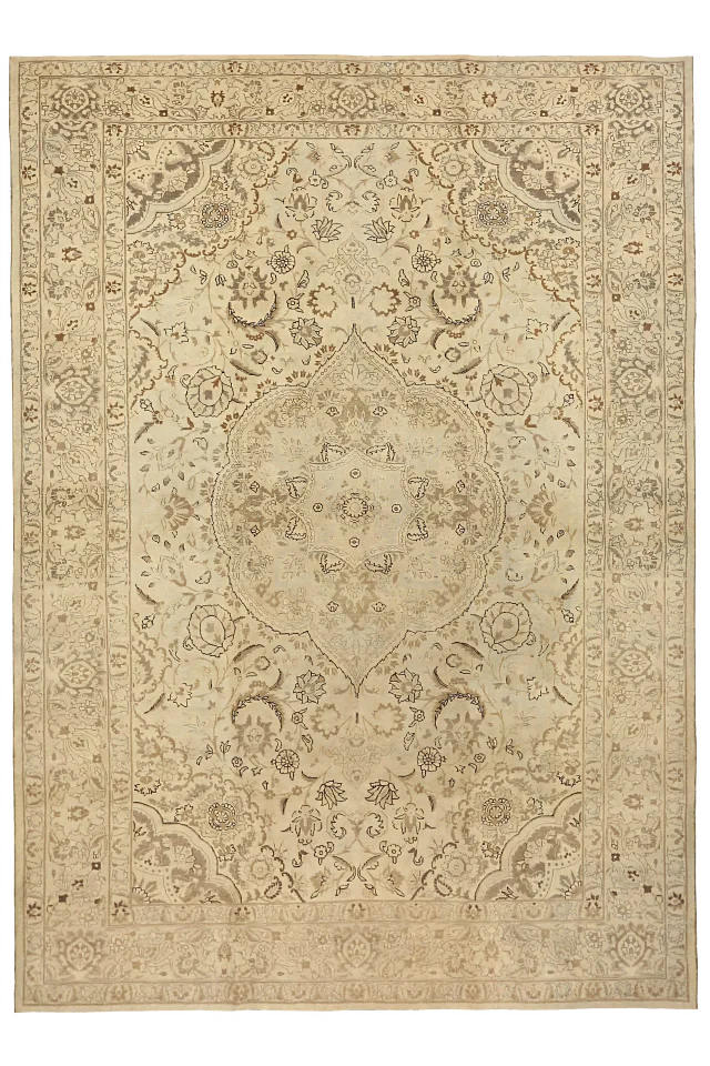 Antique Persian Tabriz Transitional Rug 11736