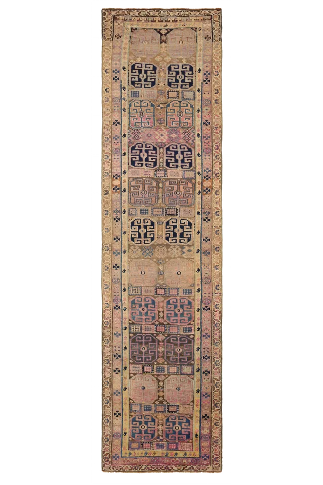 Antique Persian Bijar Transitional Rug 12082
