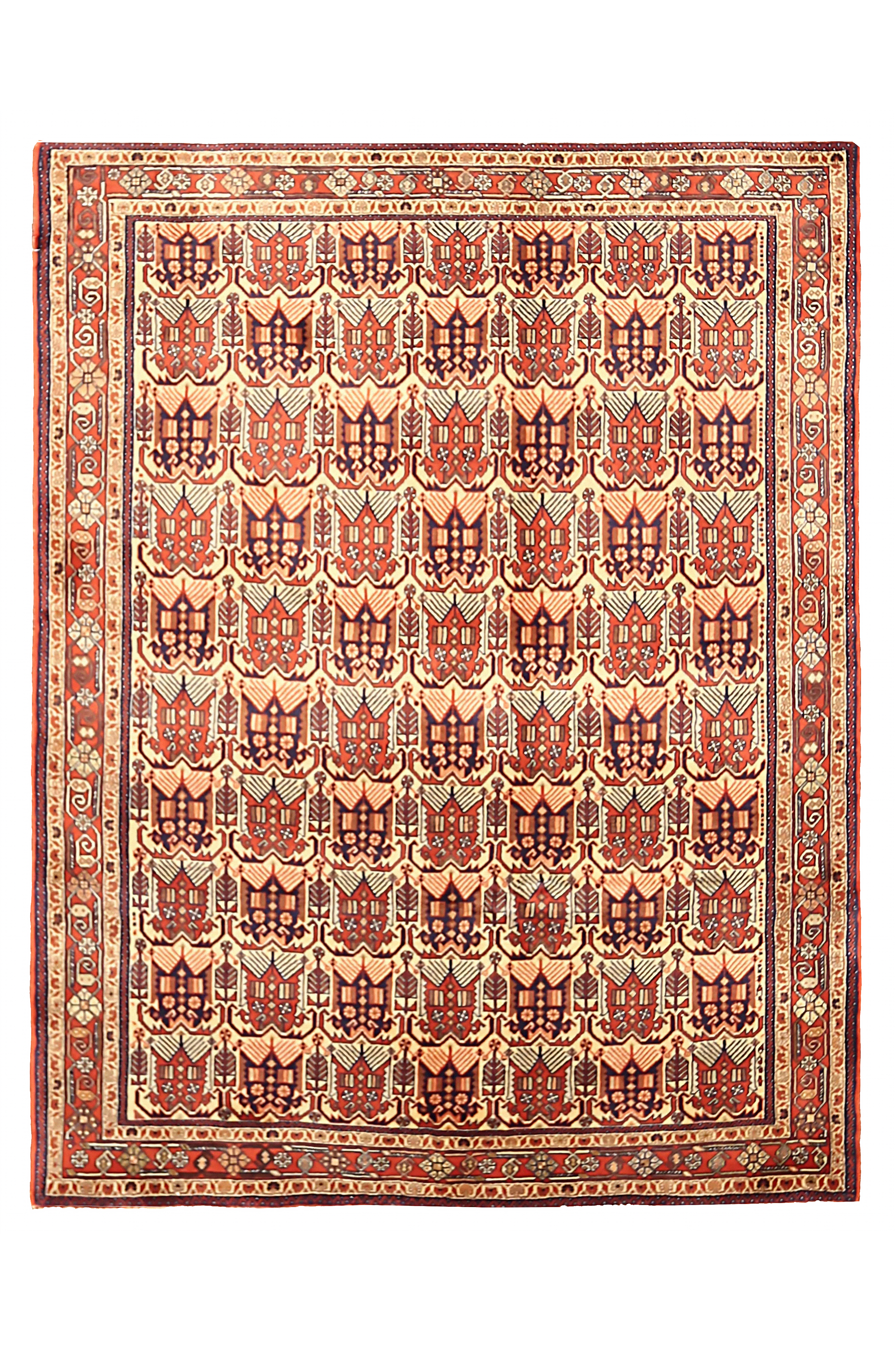 Antique Persian Transitional Rug 13332