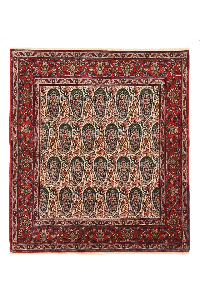 Antique Persian Kurdish Traditional Rug 15824