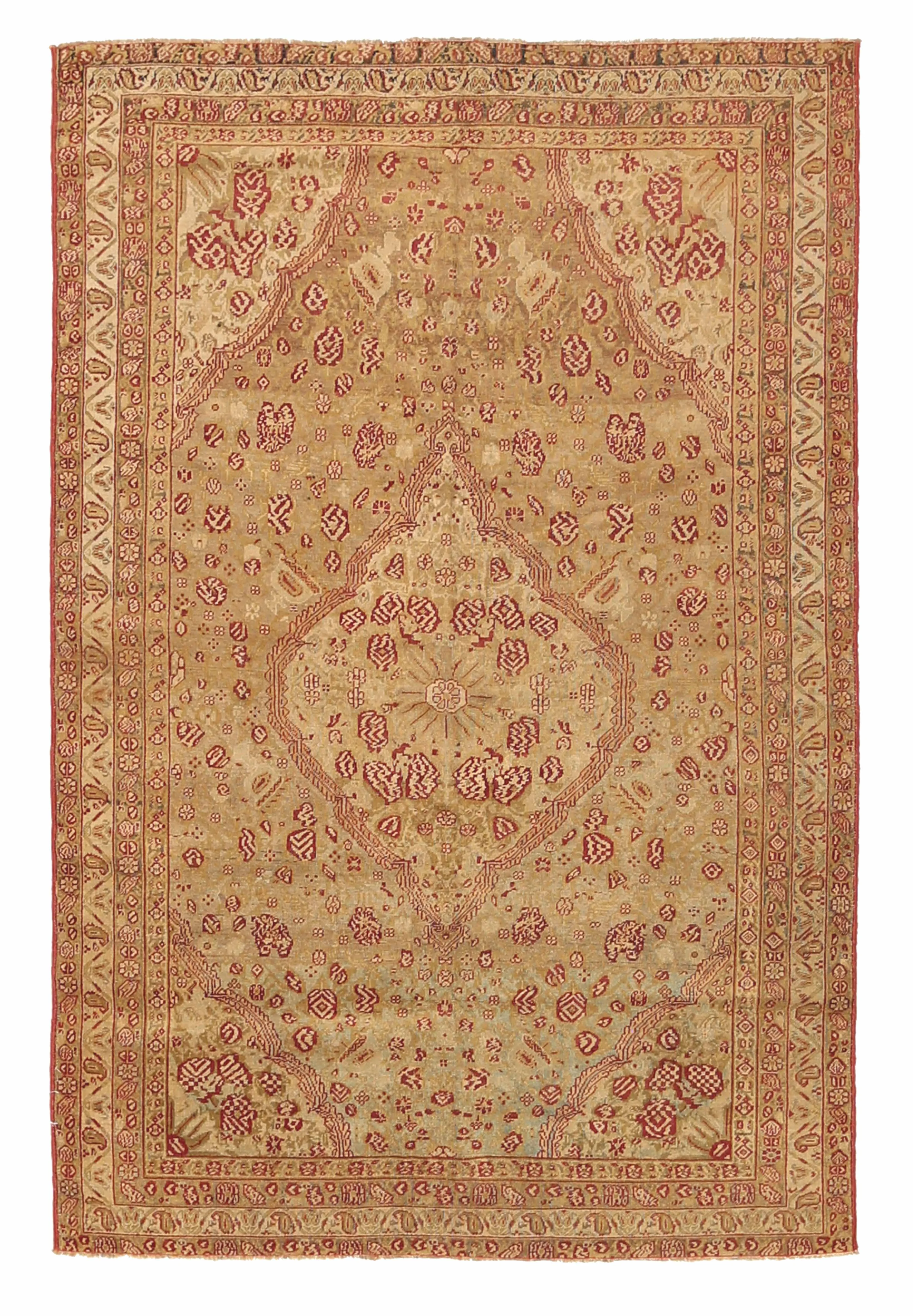 Antique Persian Transitional Rug 51855