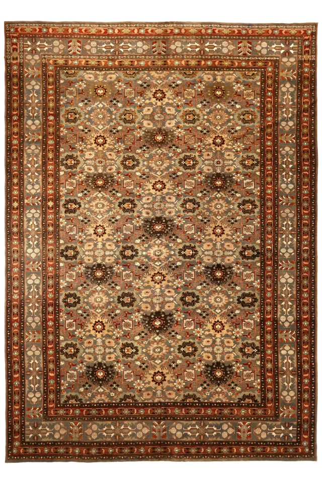 Antique Persian Bijar Traditional Rug 52018