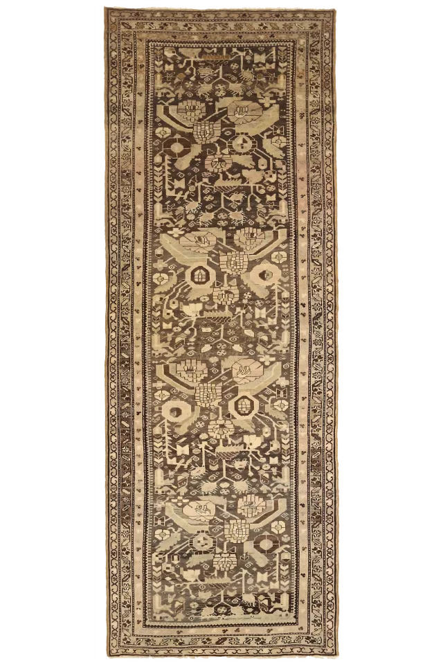 Antique Persian Malayer Transitional Rug 52160