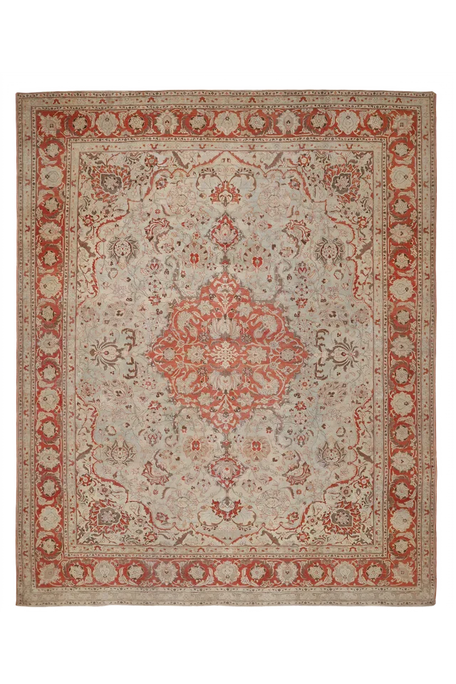 Hand-Knotted Rug 53274