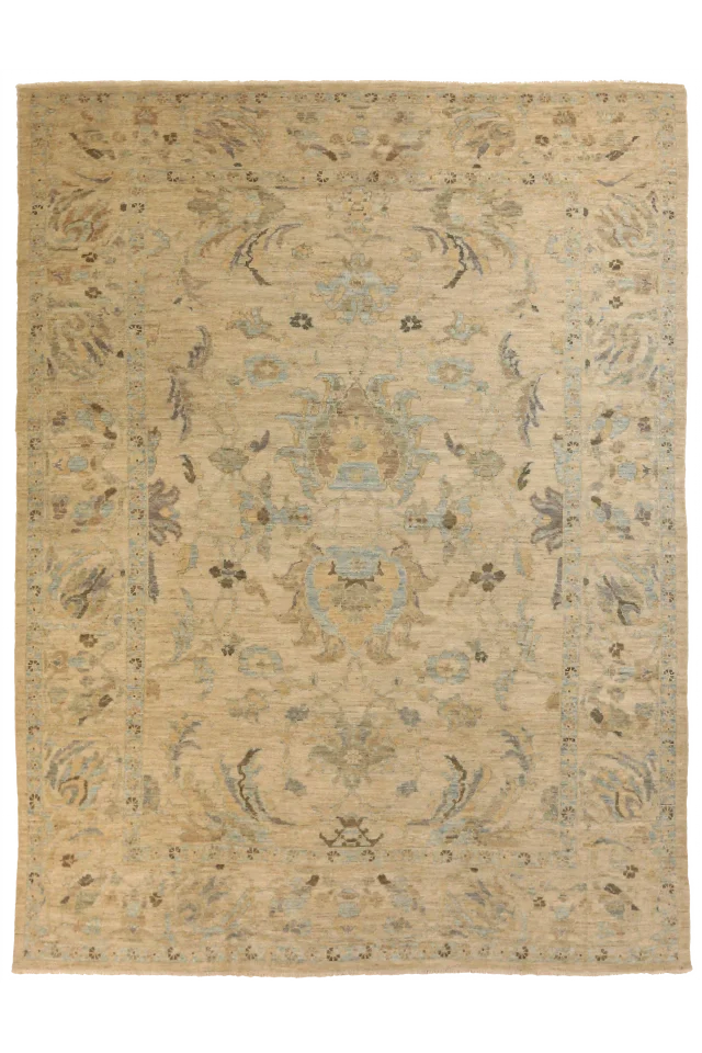 Persian Sultanabad Transitional Rug 53307