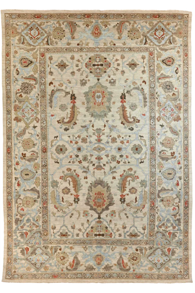 Persian Sultanabad Traditional Rug 53416