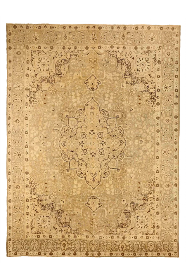 Antique Persian Tabriz Transitional Rug 53693