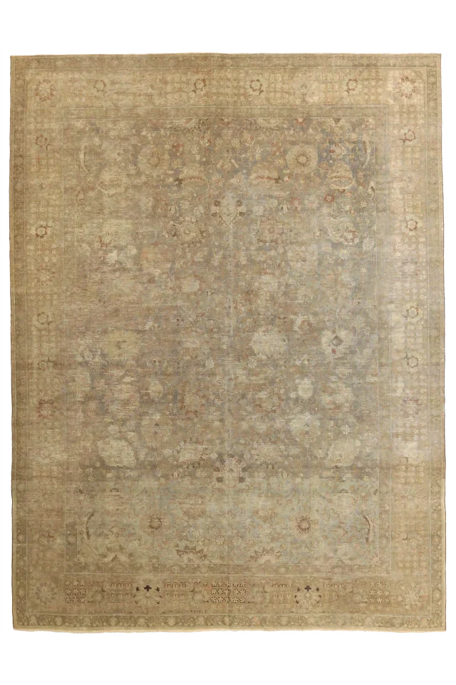 Antique Persian Tabriz Transitional Rug 53694